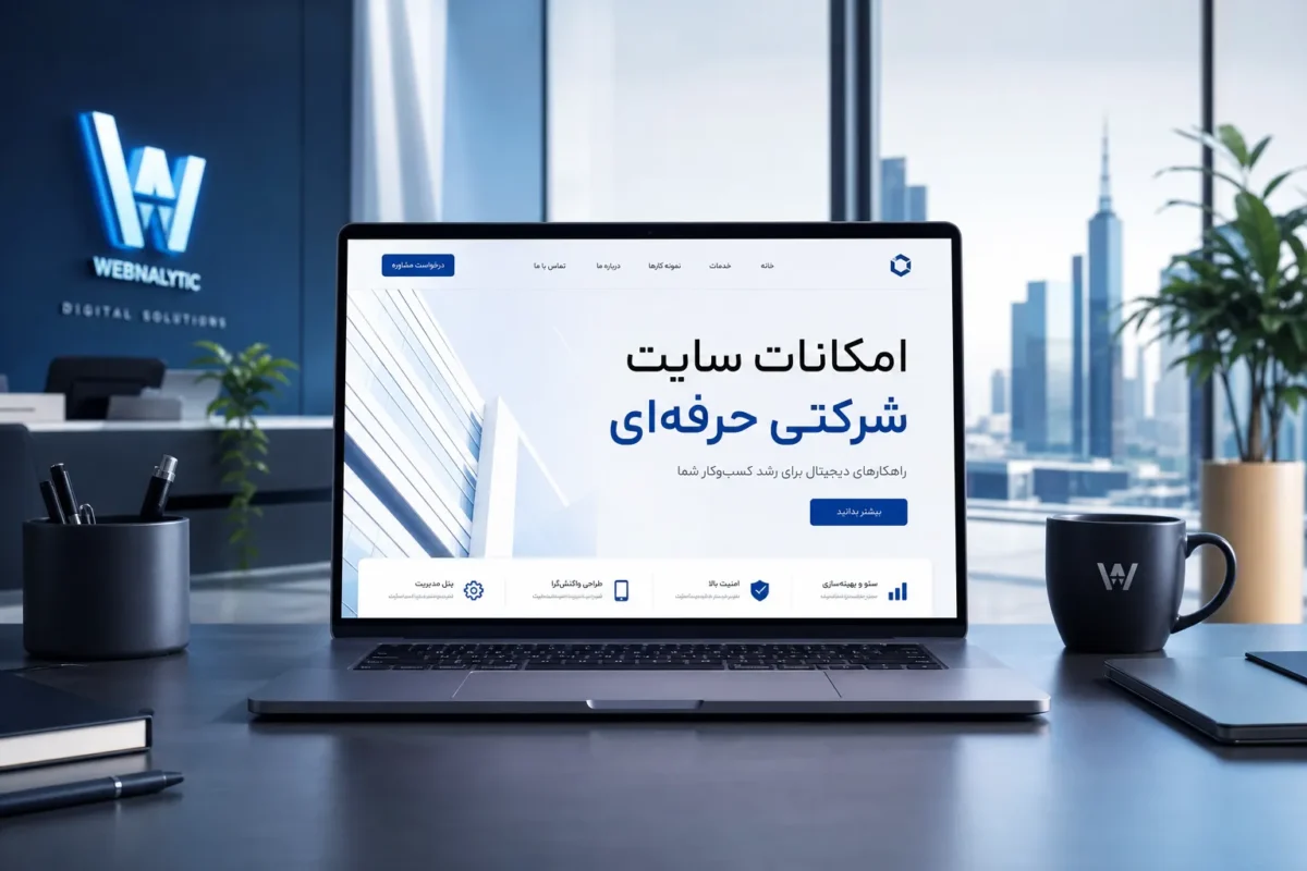 طراحی سایت شرکتی حرفهای چه امکاناتی باید داشته باشد؟