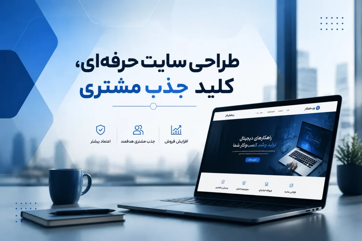 چگونه یک سایت شرکتی برای جذب مشتری طراحی کنیم؟