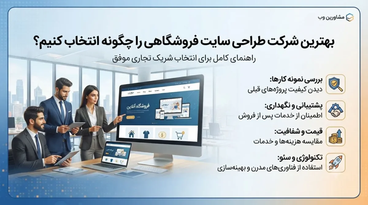 بهترین شرکت طراحی سایت فروشگاهی را چگونه انتخاب کنیم؟
