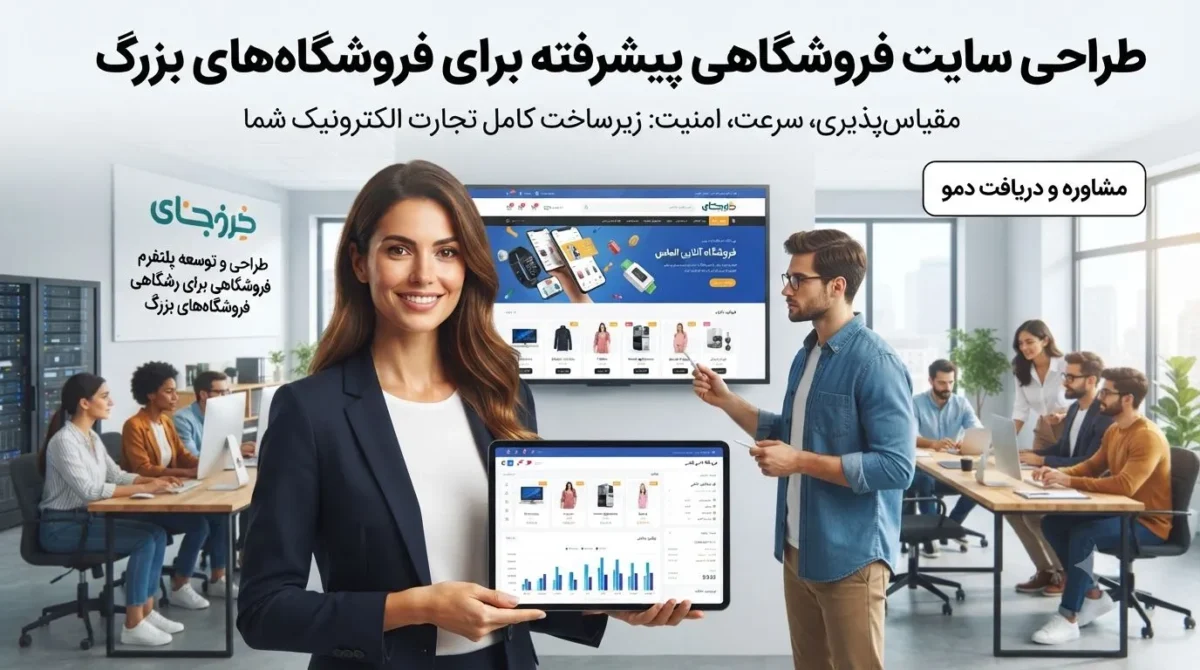طراحی سایت فروشگاهی برای فروشگاه‌ها