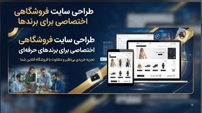 طراحی سایت فروشگاهی اختصاصی برای برندها